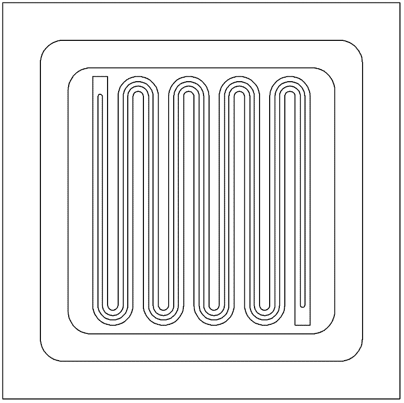 Electromagnetic force driven soft mold forming device and method for metal bipolar plate of fuel cell