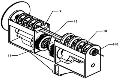 Knob type yarn tension regulator