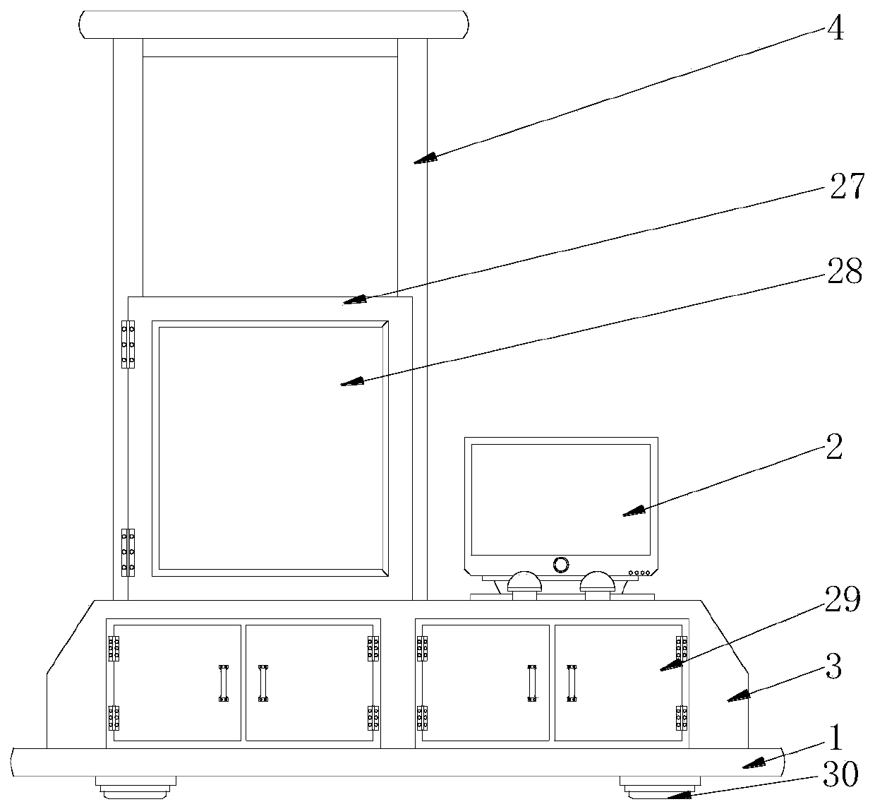 Electronic tension testing machine