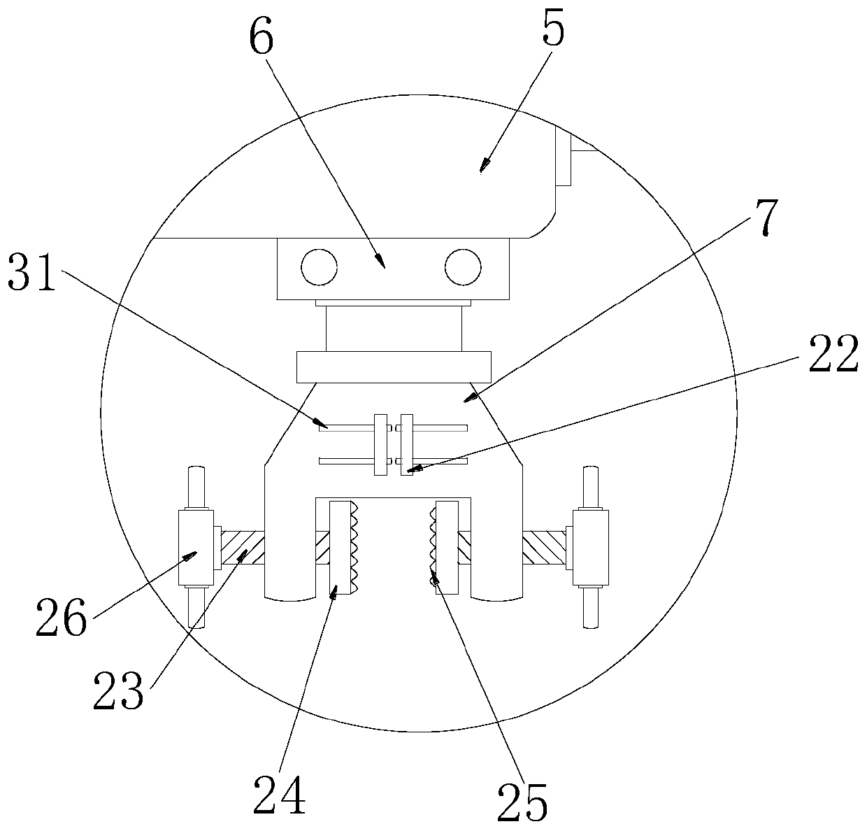 Electronic tension testing machine