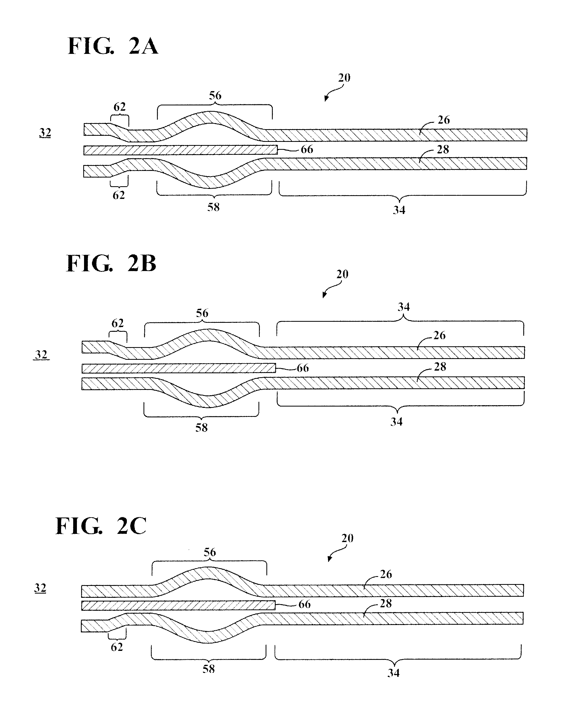 Elastic sealing member radially inwardly of primary sealing bead