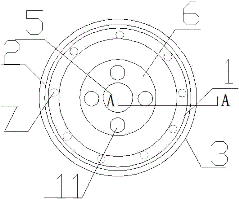 Grinding wheel special for photovoltaic glass and production technique of grinding wheel