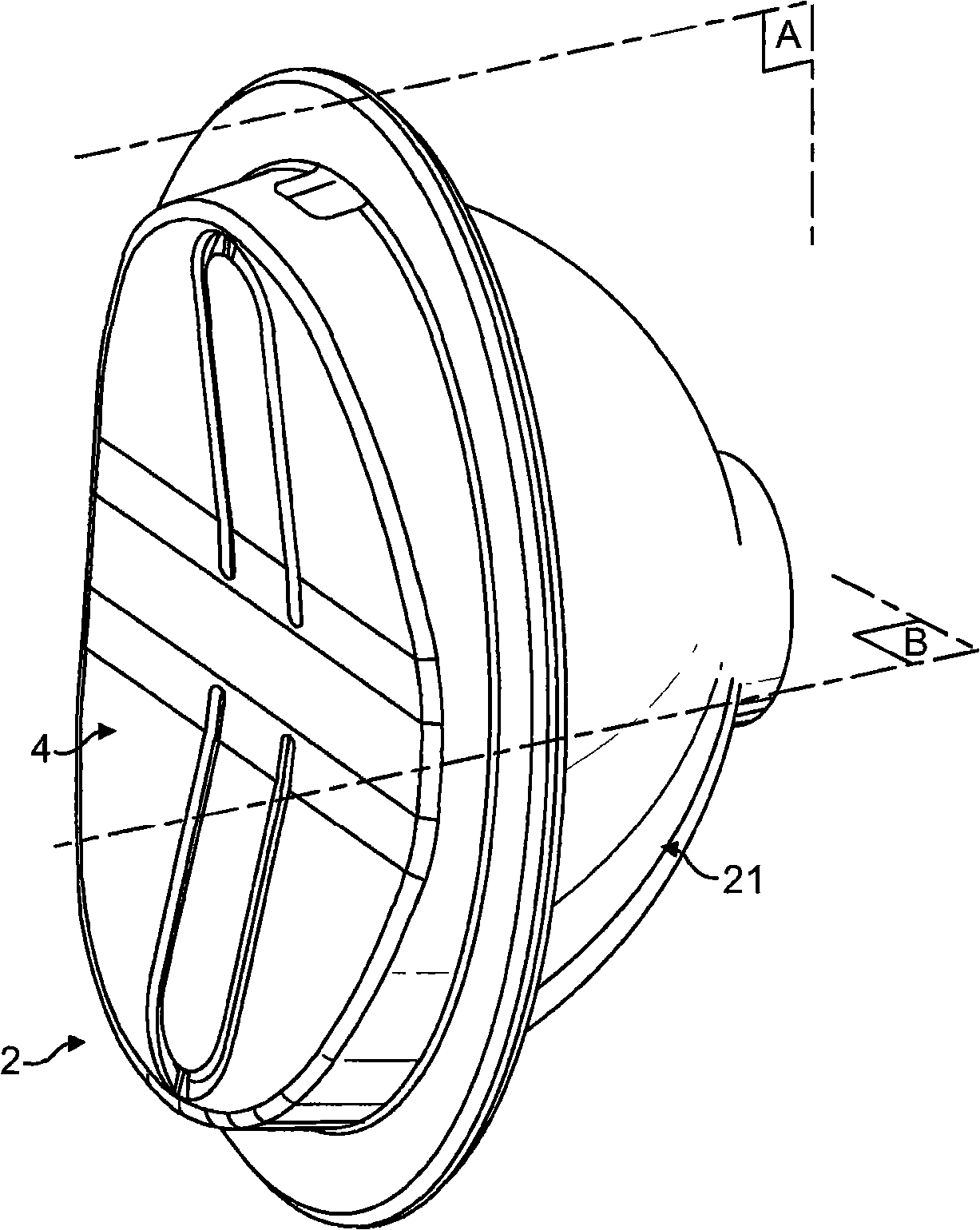 Capsule for the preparation of a beverage