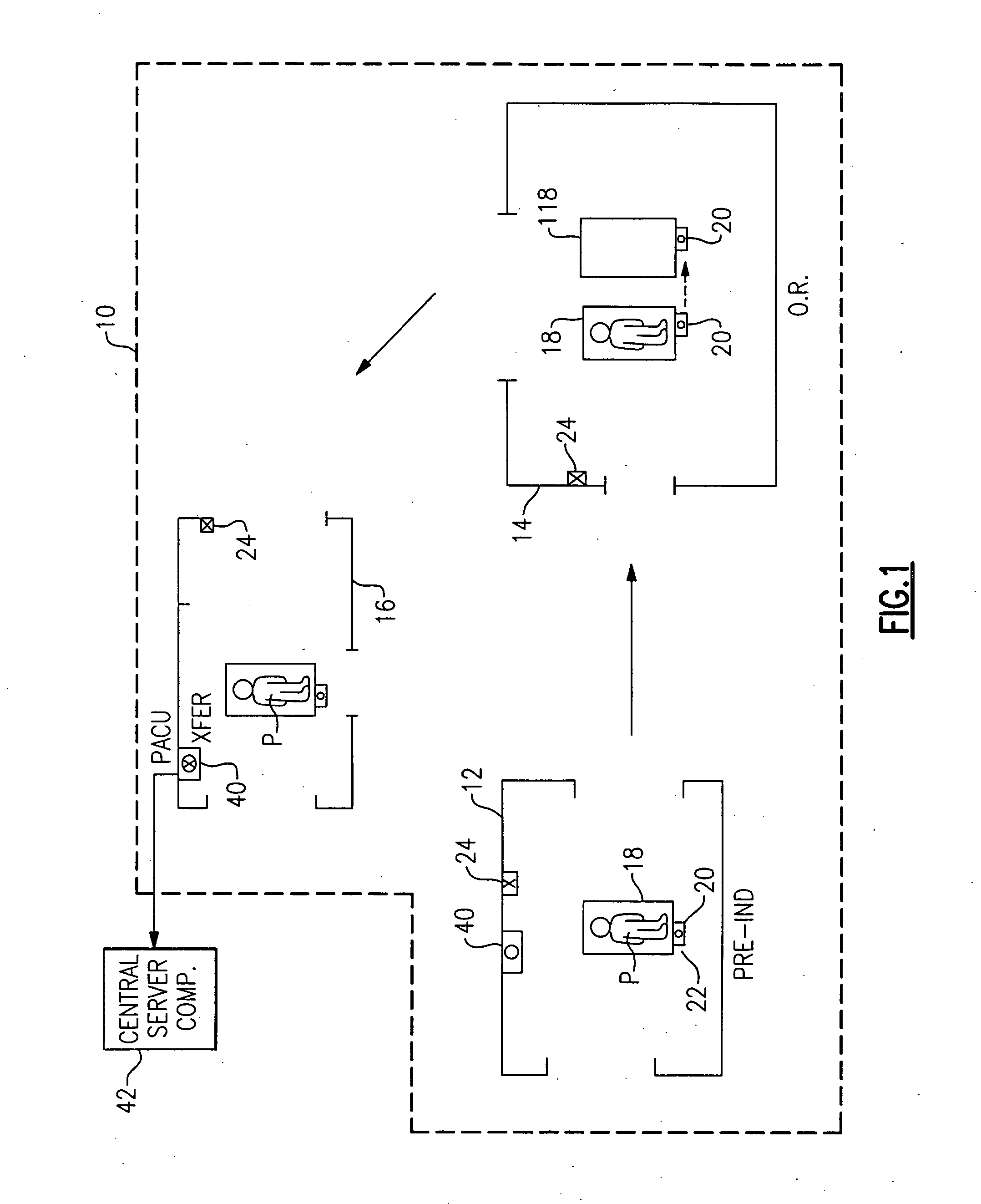 RFID tracking of anesthesiologist and patient time