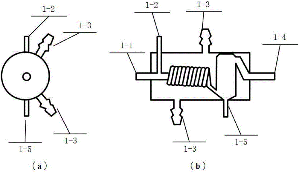 Flow injection analysis-based online measurement method and system of atmospheric gaseous nitric acid