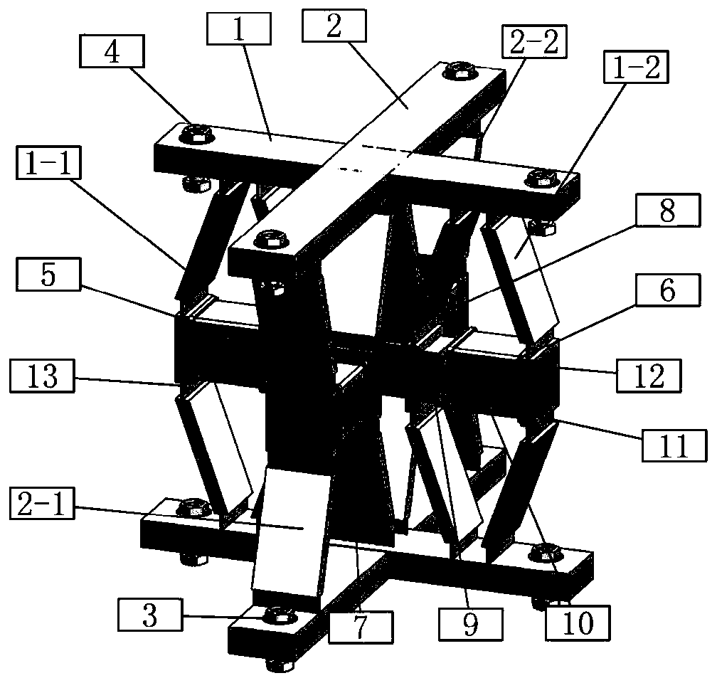 A 3D Electromagnetic Vibration Isolator Based on Bidirectional Displacement Amplification Function Design