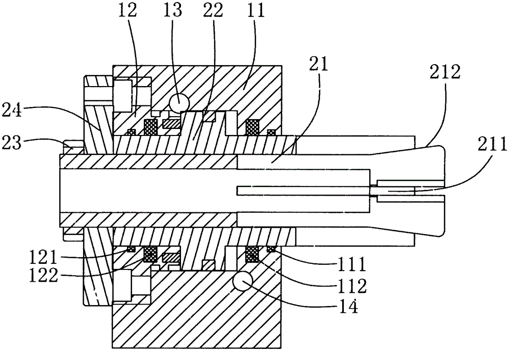 High-efficiency hydraulic clamp