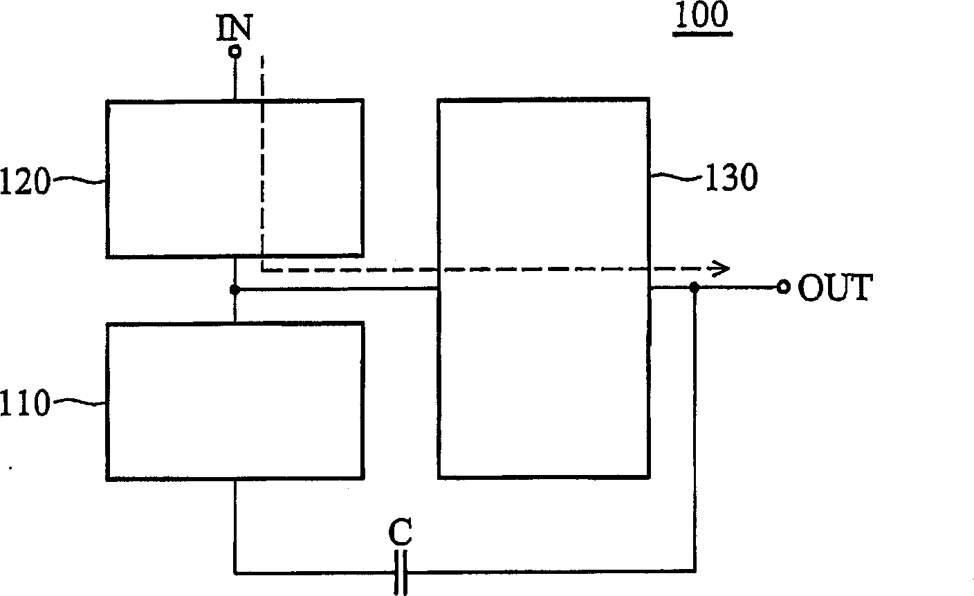 Miller-compensated amplifier