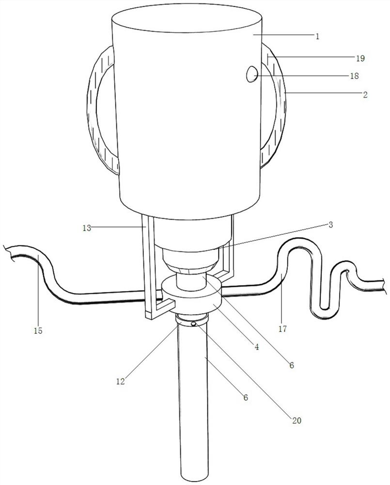 An orthopedic nail removal device