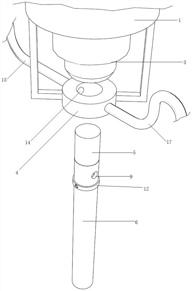 An orthopedic nail removal device