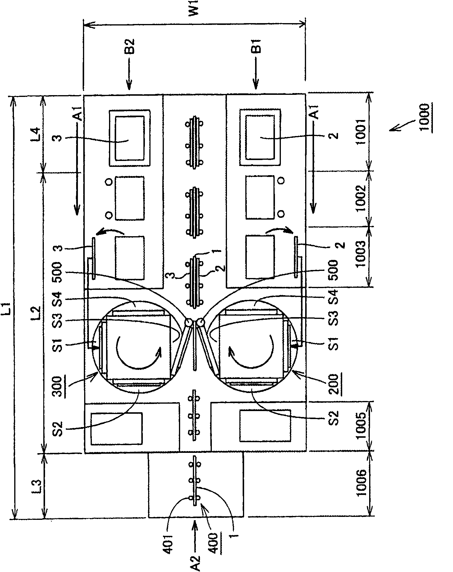 Adhered device for polarizing sheet