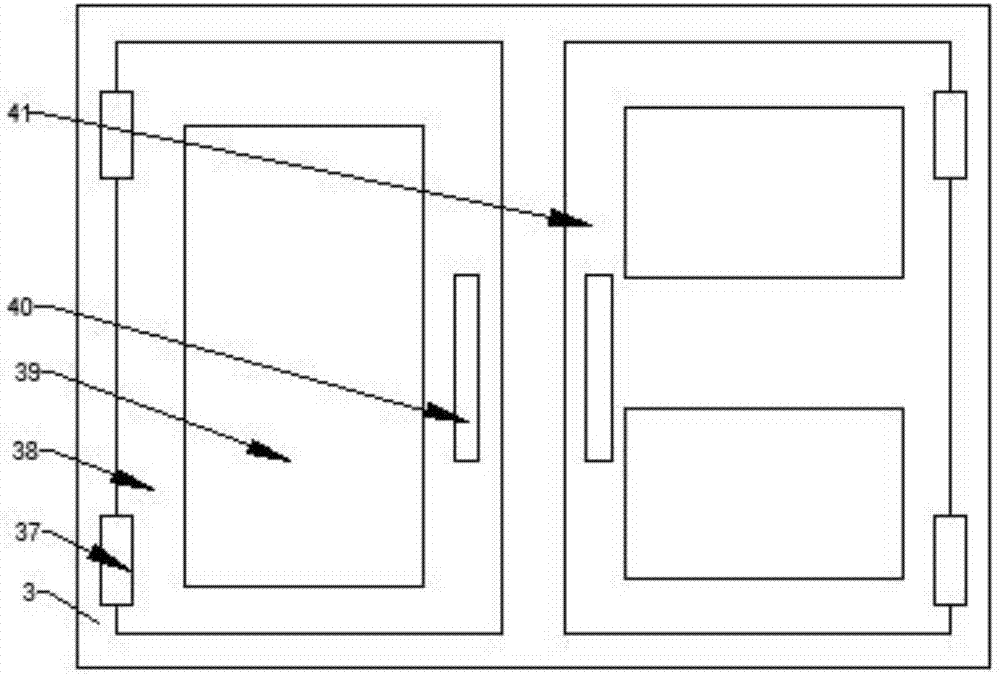 Efficient sterilization type disinfection device for medical equipment