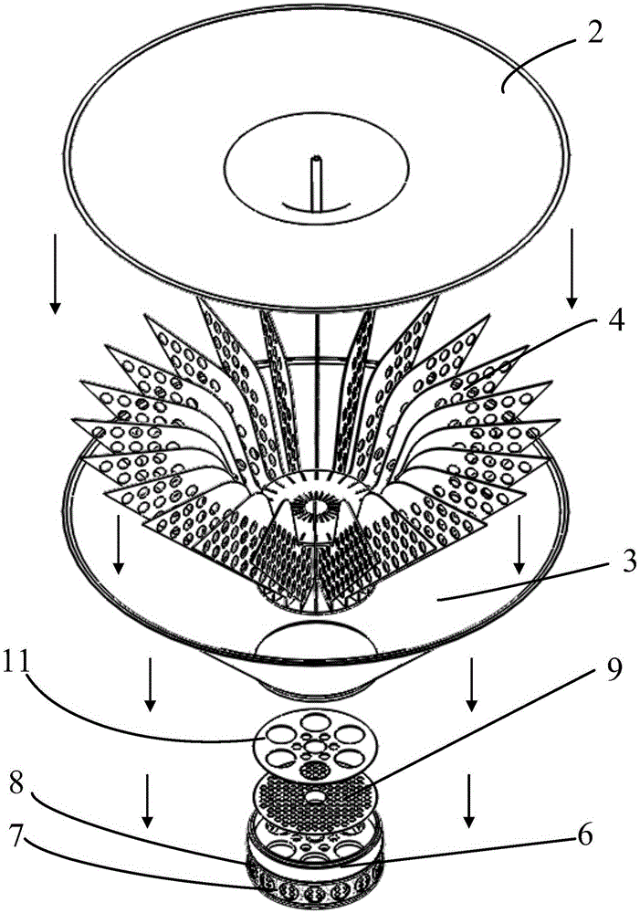 A liquid accumulator for a propellant tank in a space vehicle