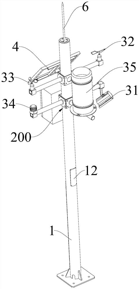 Multifunctional environment monitoring system