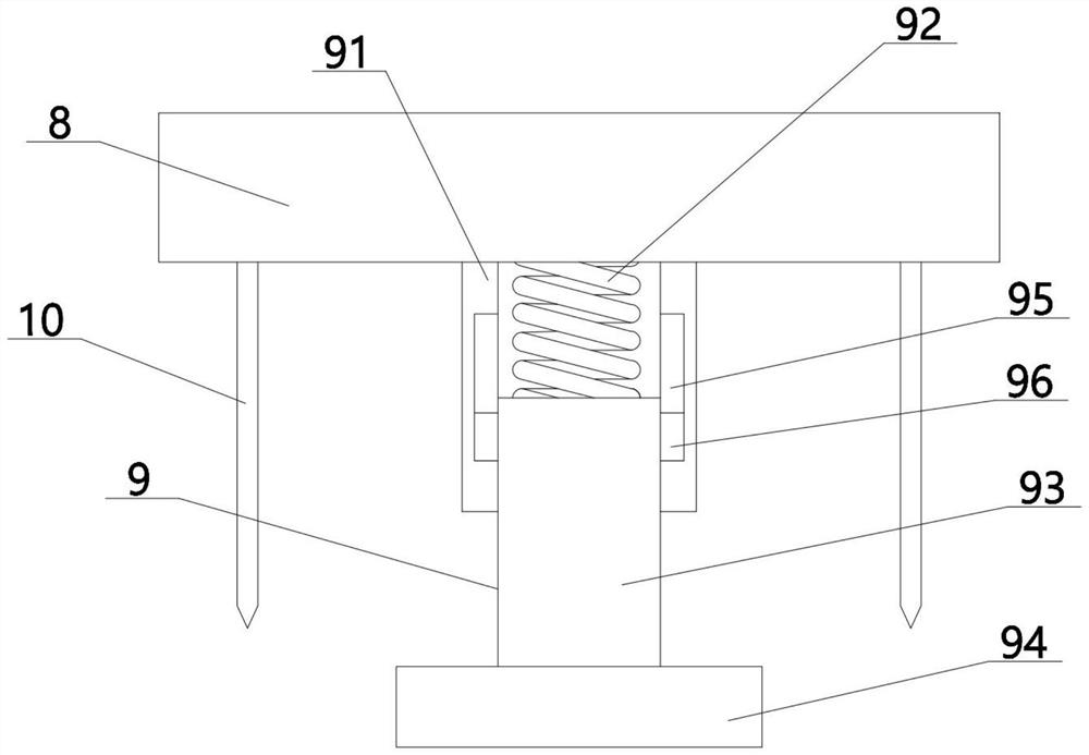 High-strength solid silica gel processing device and preparation method thereof