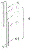 Liquid food detection sampling and collecting container