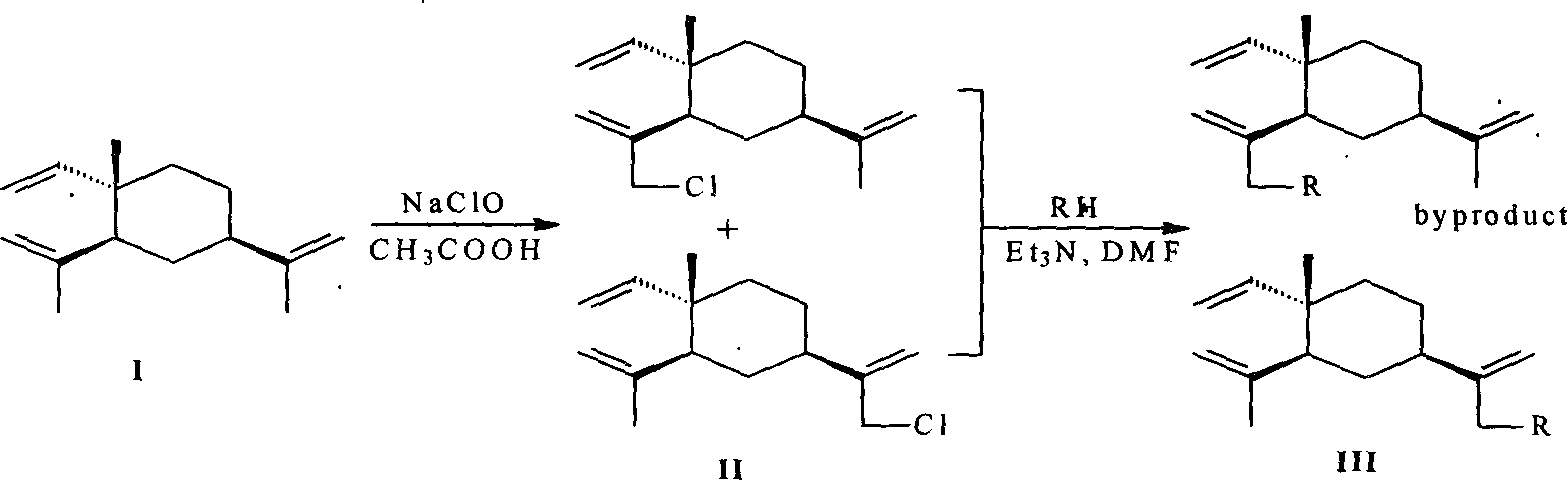 Beta-element nitrogenous derivative, and its preparing method and use