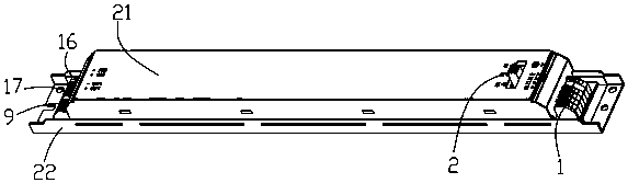 LED power source with live wire phase-converting function