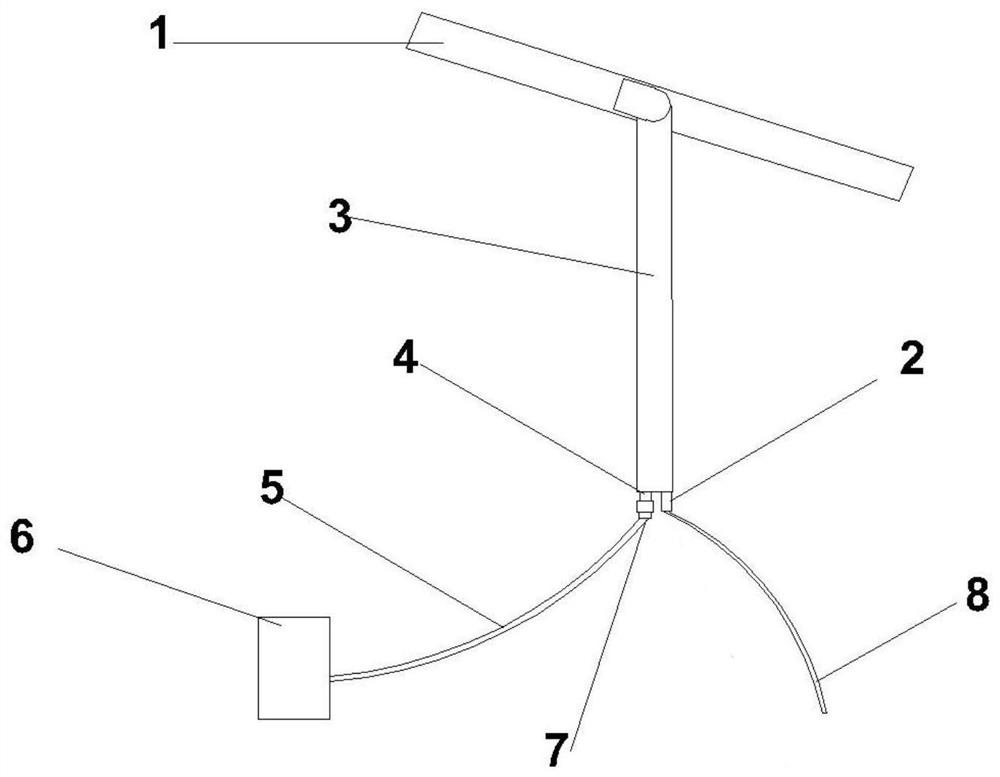 An auxiliary cooling and heating wiper assembly for automobiles