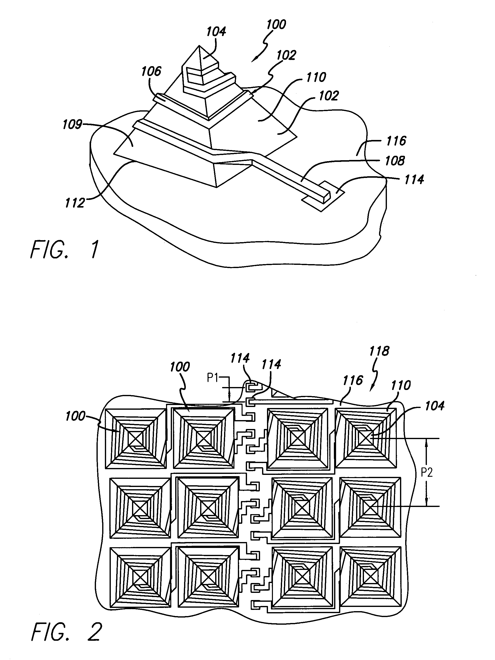 Helical microelectronic contact and method for fabricating same