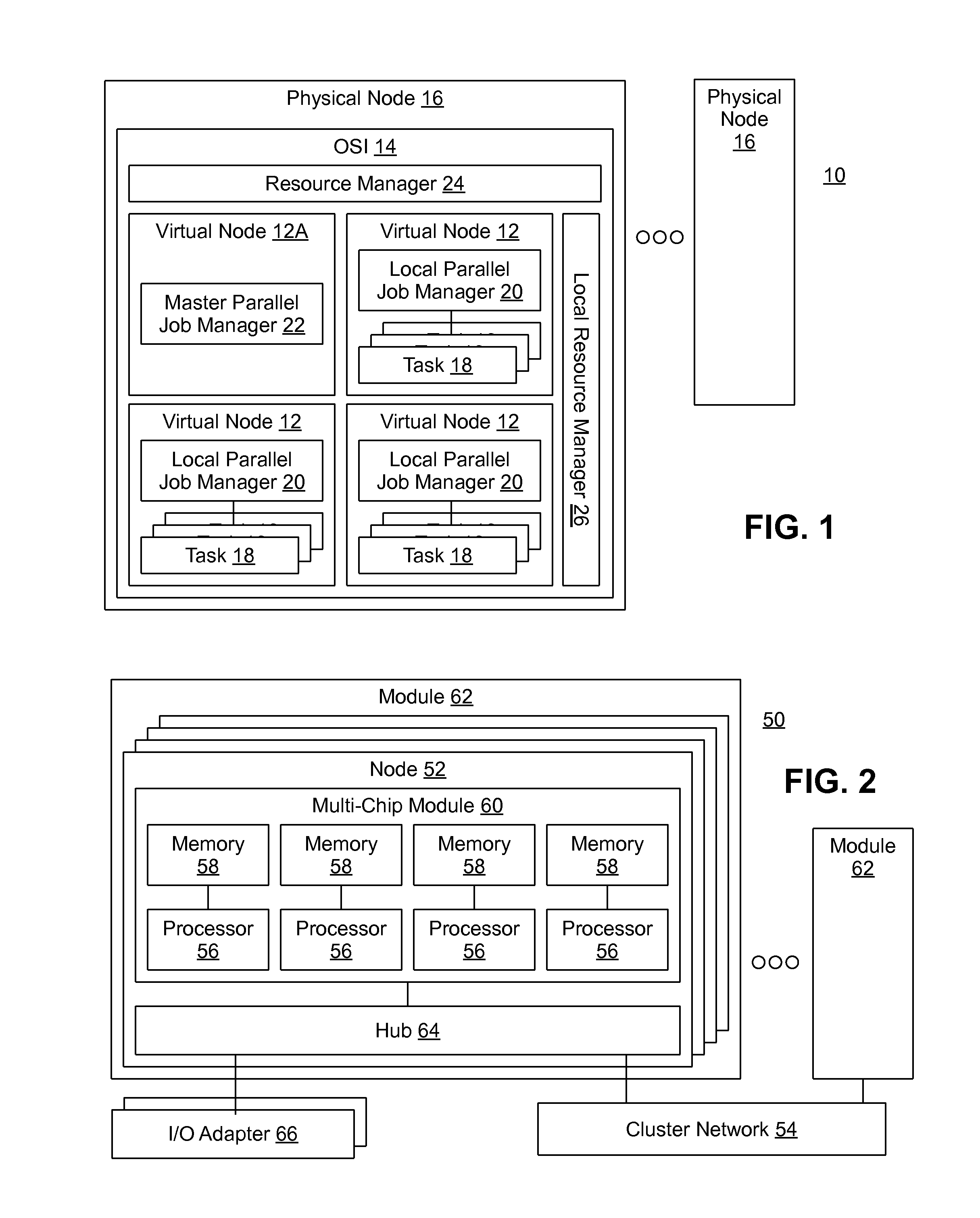 Simulation of high performance computing (HPC) application environment using virtual nodes