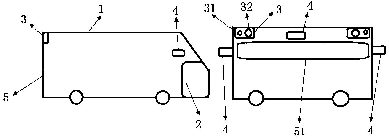 Vehicle tail flasher with manual series connection