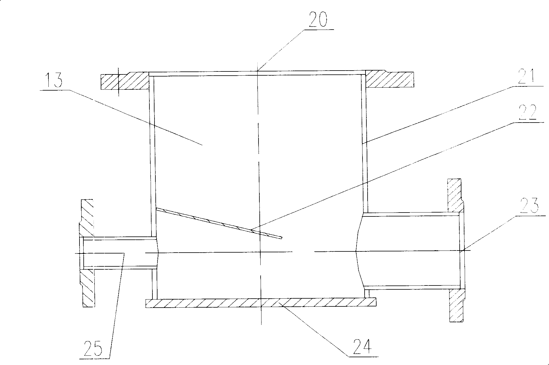 Cabin type helix transporting device