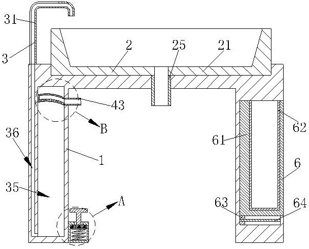 Foot-operated alcohol-containing hand washing and disinfecting device