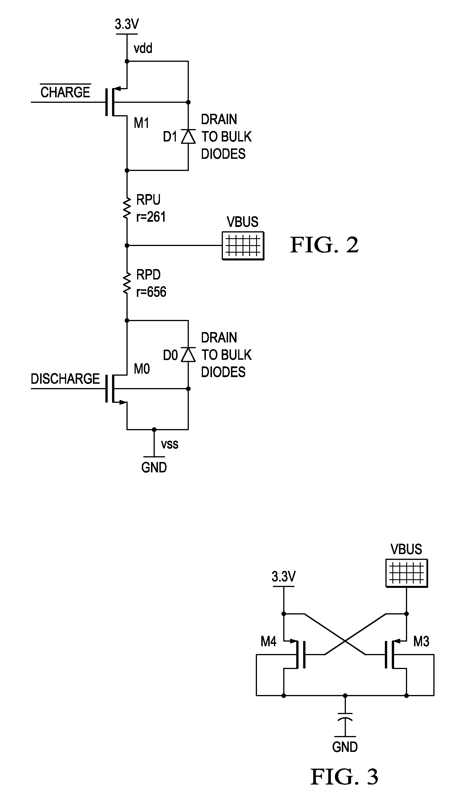 Architecture for vbus pulsing in udsm processes