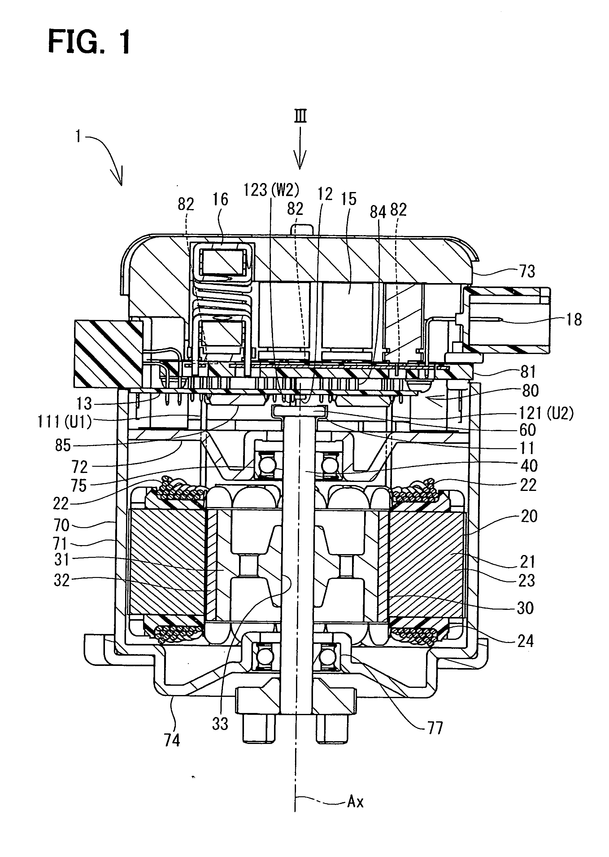 Motor and electric power steering apparatus using motor