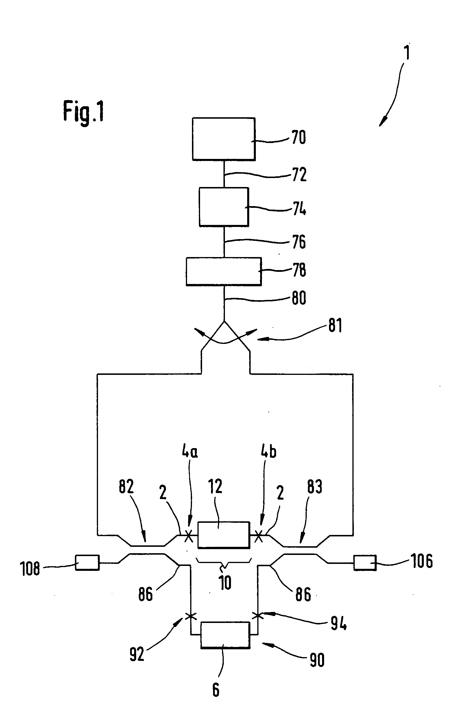 Determination of optical properties of a device under test in both directions in transmission and in reflection