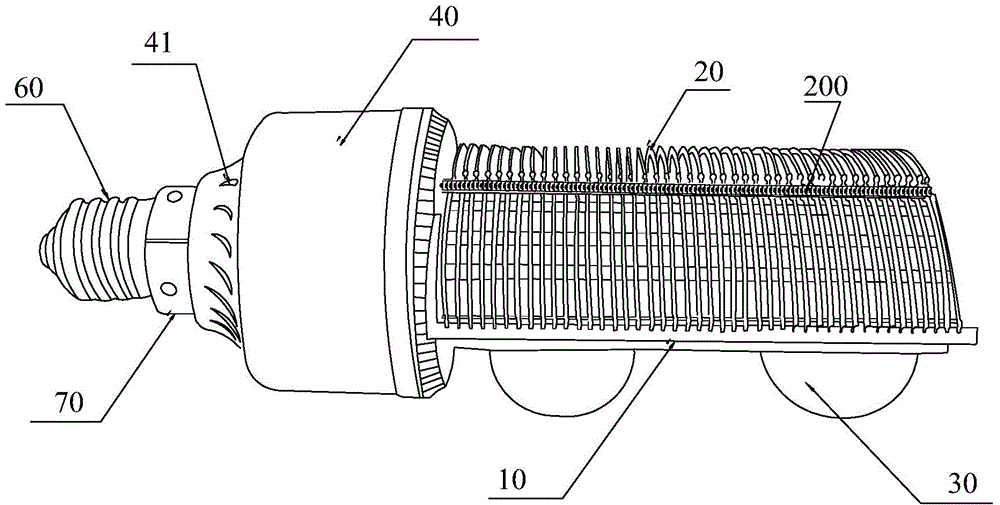 Radiator and LED lamp