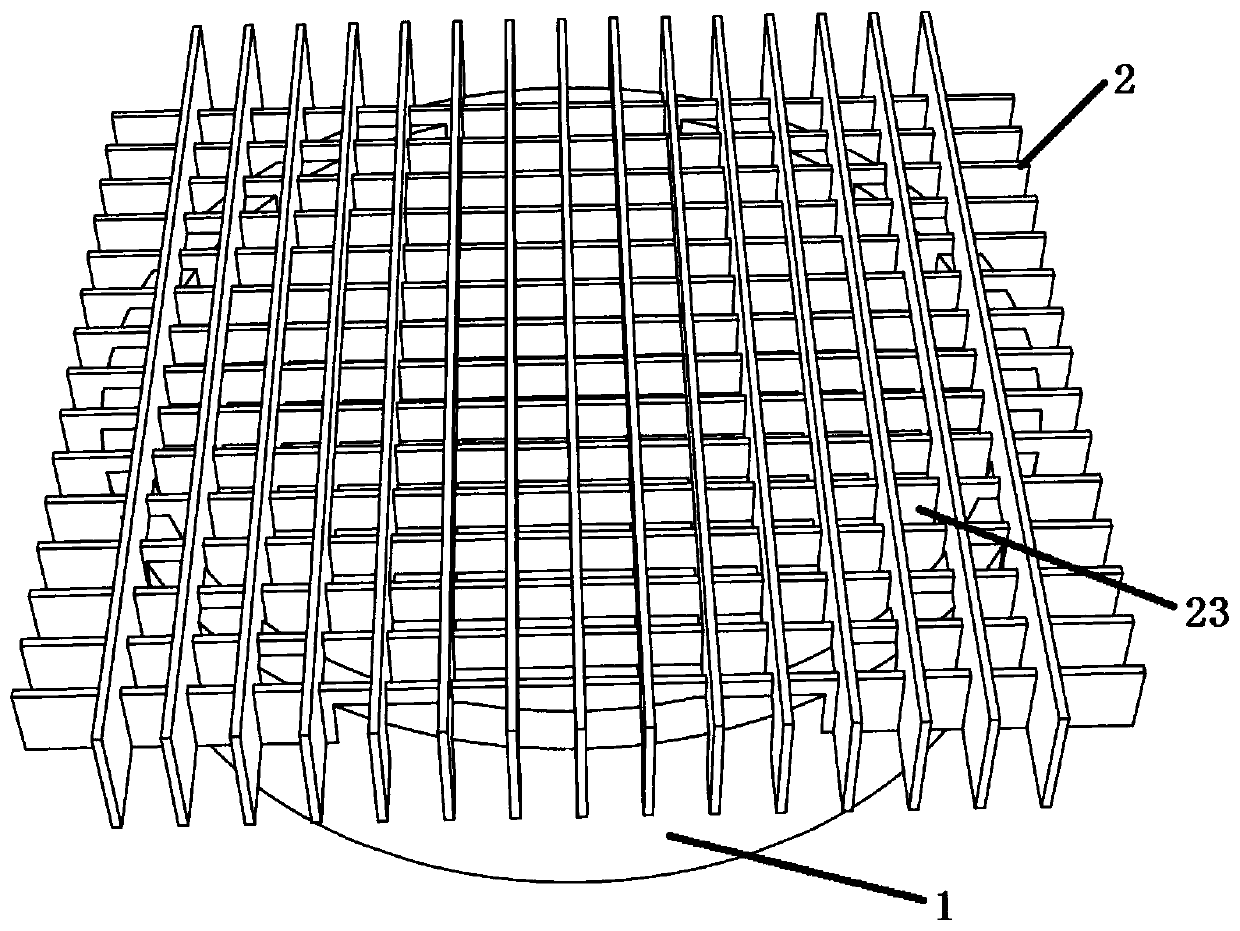 Potting mold and potting method thereof