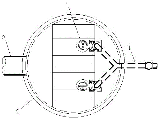 Glass reinforced plastic open caisson modularization pump station capable of being quickly constructed and construction method thereof