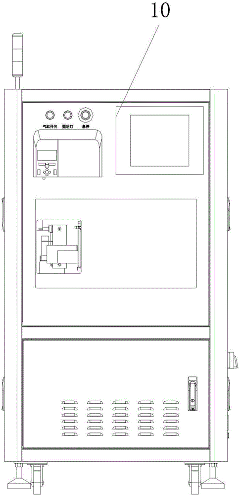 Label usage amount monitoring device for automatic printing labeling machine