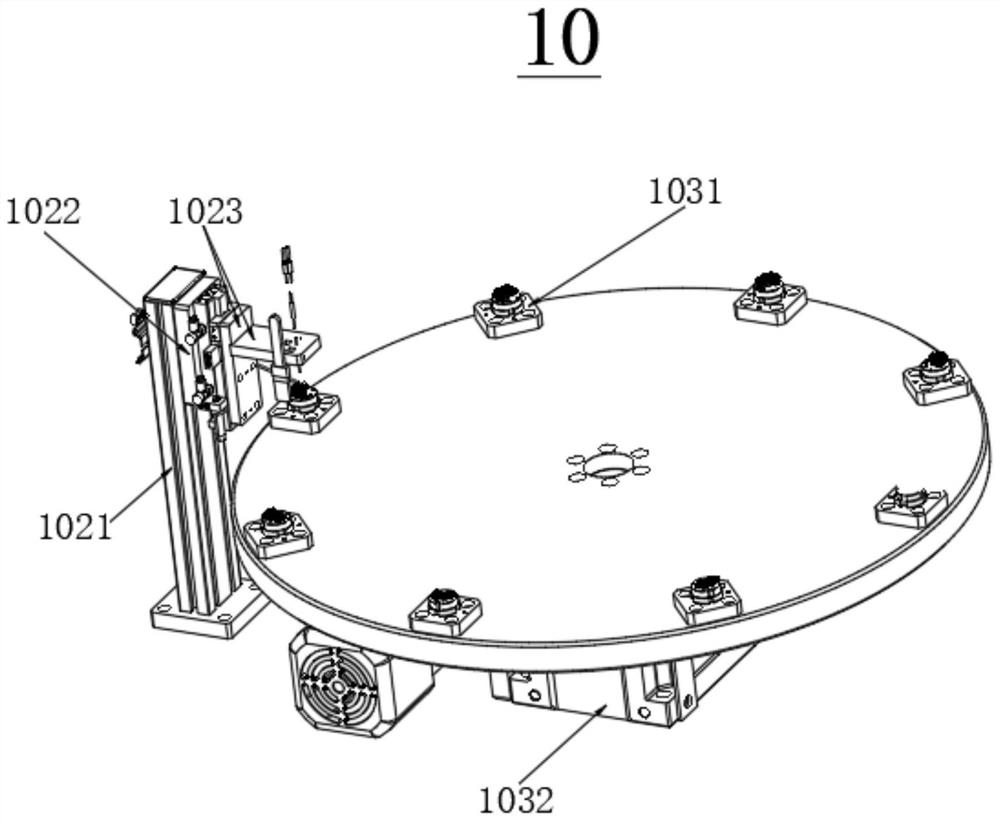 Gear set meshing detection auxiliary device for intelligent production of electromechanical valve of gas meter