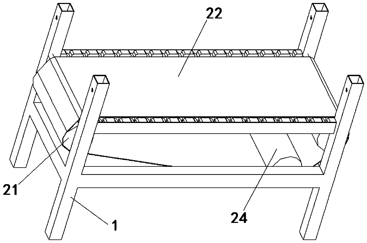 Edible fungus bag efficient piercing machine and piercing method thereof