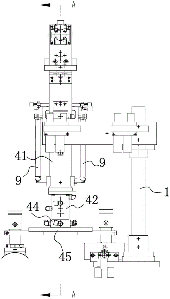 Rotary feeding device for cam