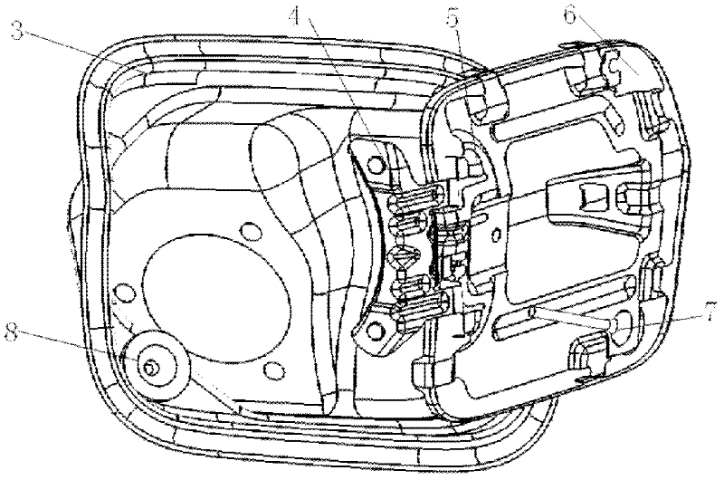 Automobile oil filler cap assembly