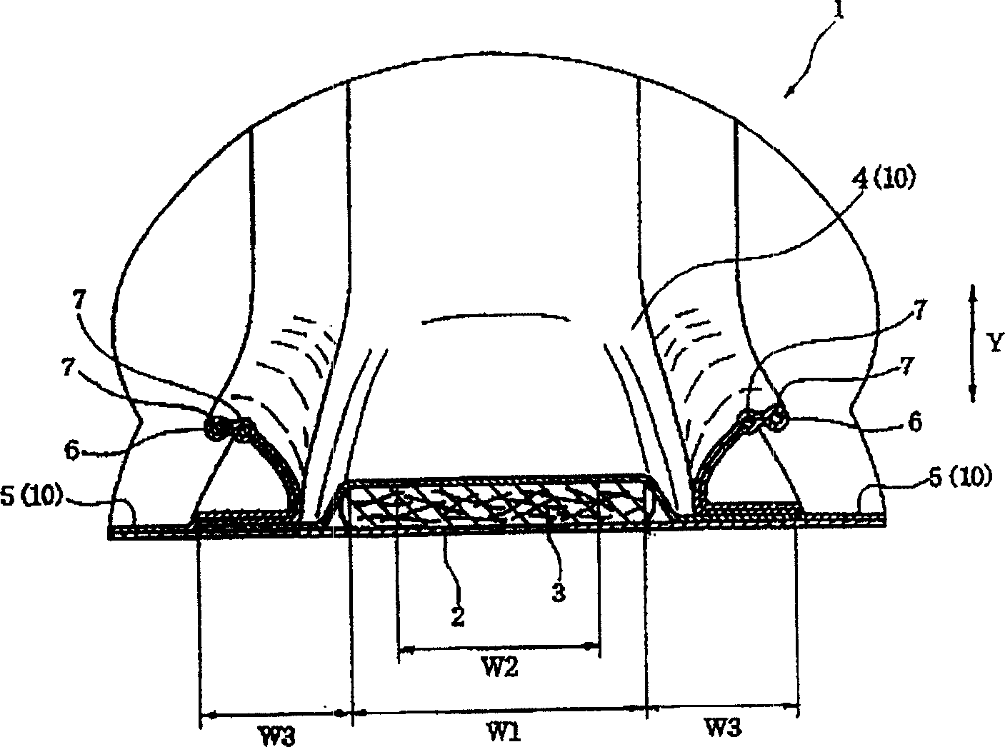 Absorbent article with open pore film