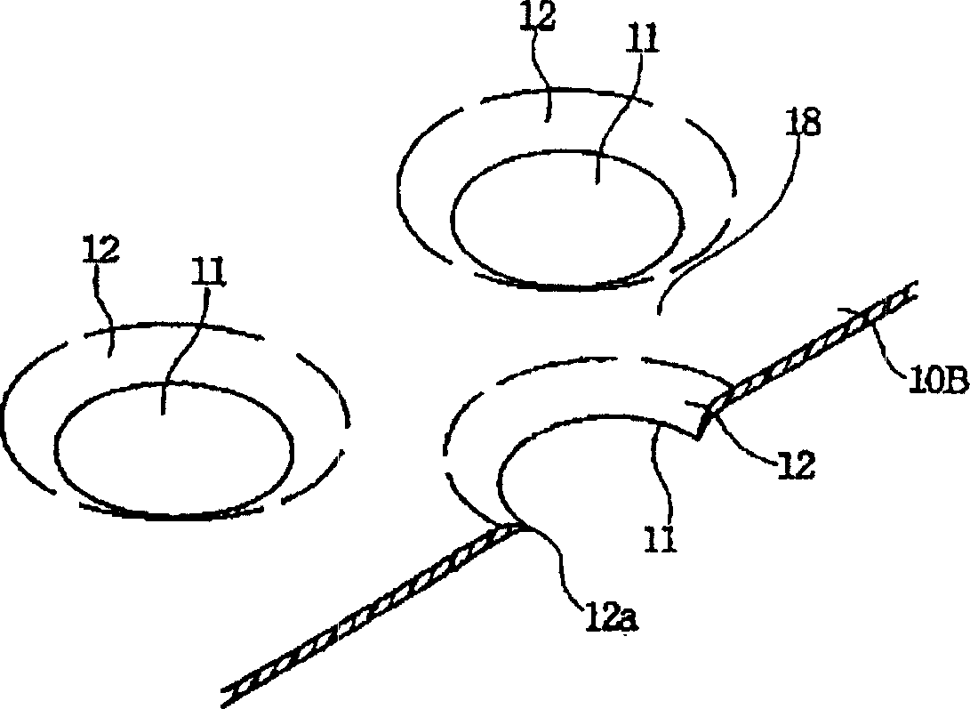 Absorbent article with open pore film