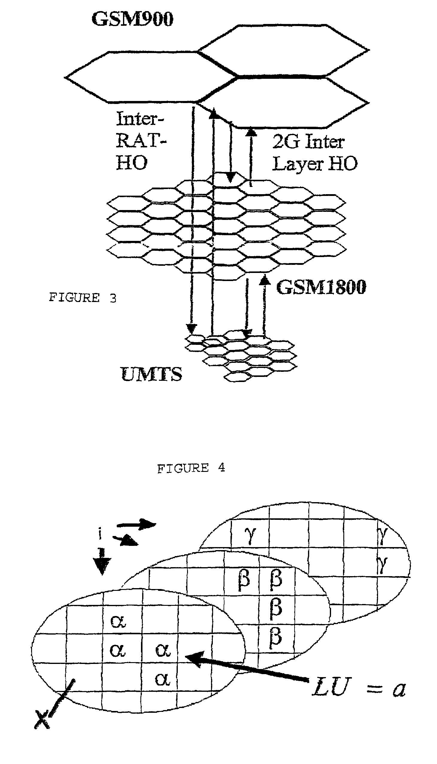 Generation of a space-related traffic database in a radio network