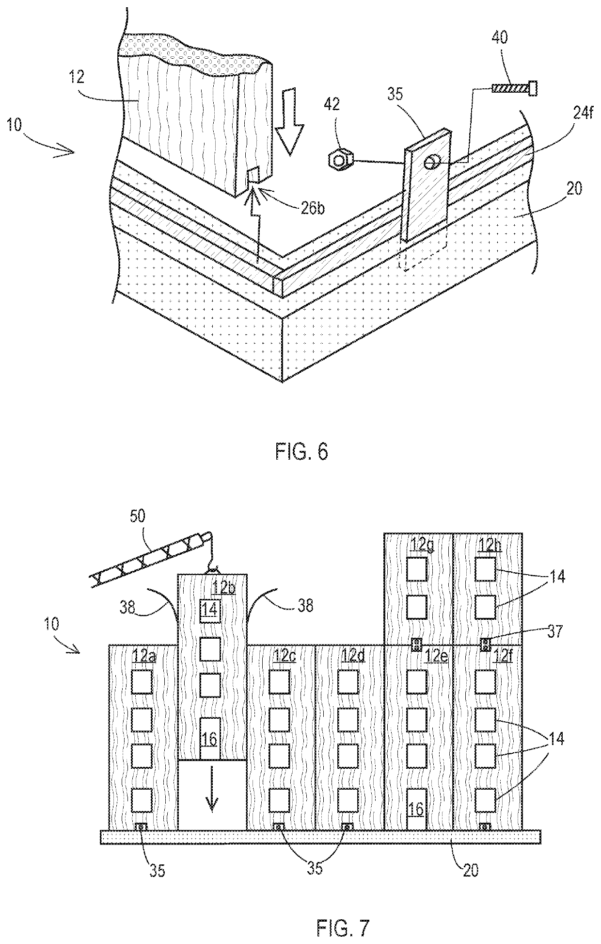 Multi-story building construction using long strand timber panels