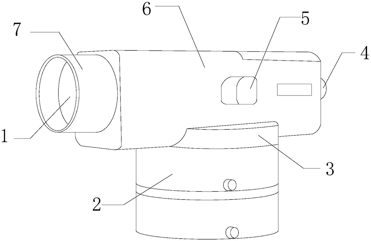 Novel surveying and mapping instrument fine adjustment device