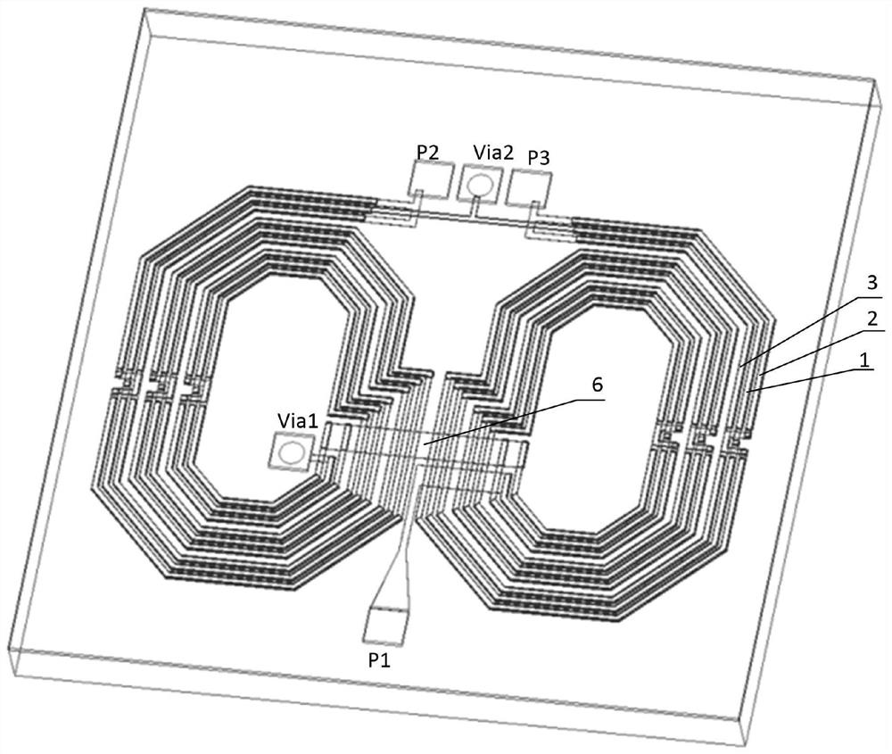 Miniaturized low-insertion-loss broadband balun based on IPD