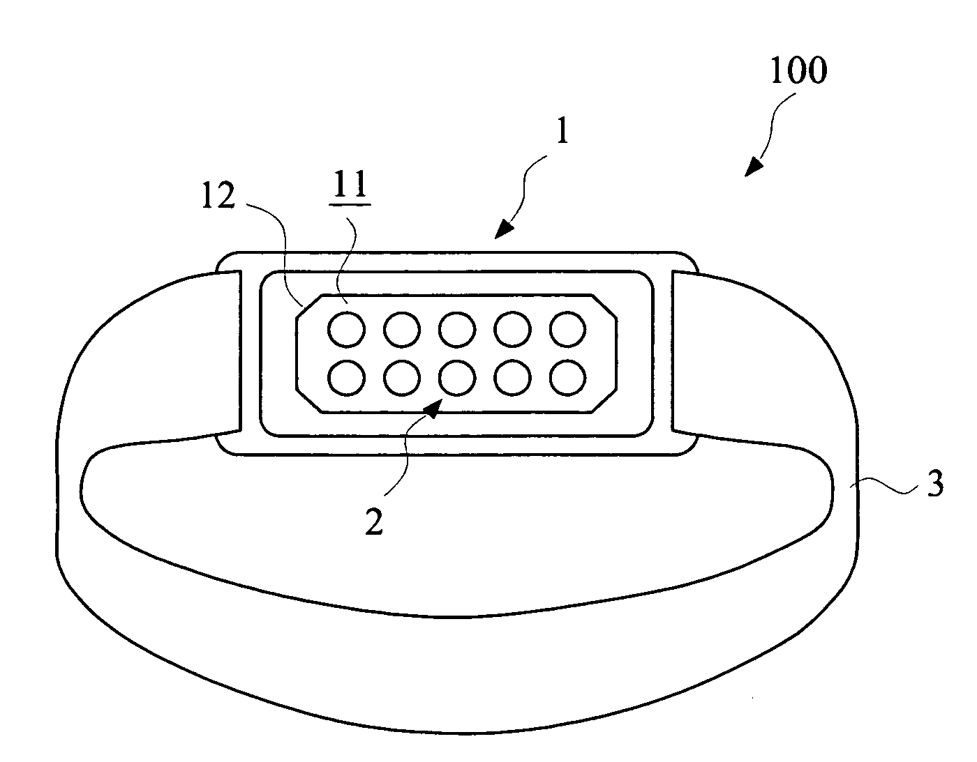 Array percutaneous therapeutic apparatus