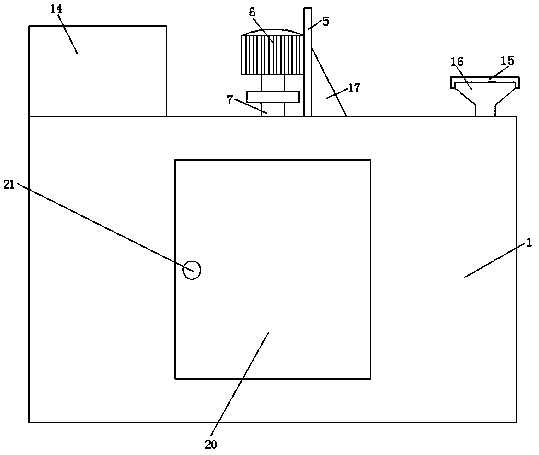 Sterilization device for metallic paint cover polished shaft production