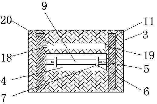 Special processing device for arc-shaped solid wood line