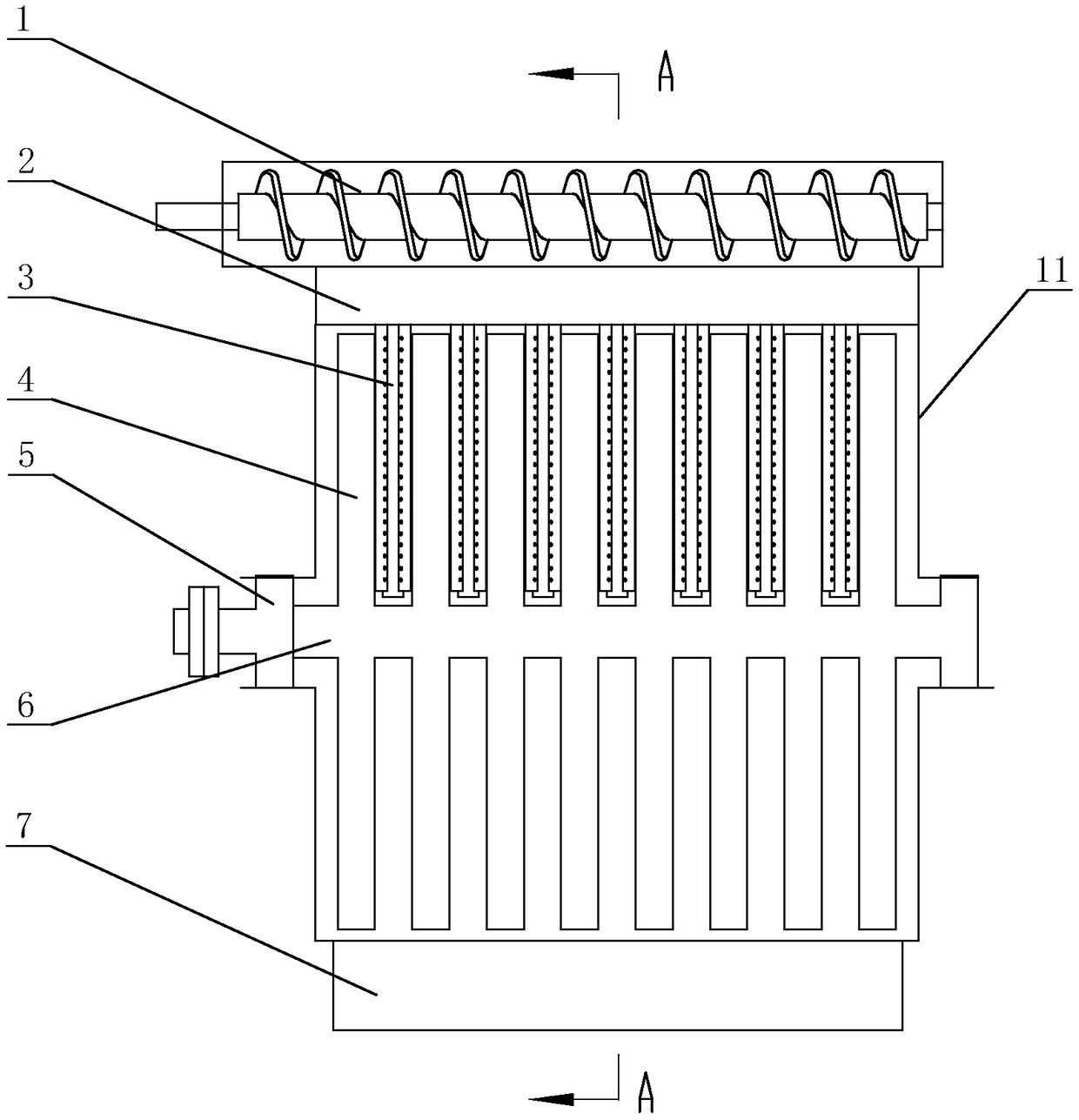 Super magnetic sewage purifying system and process