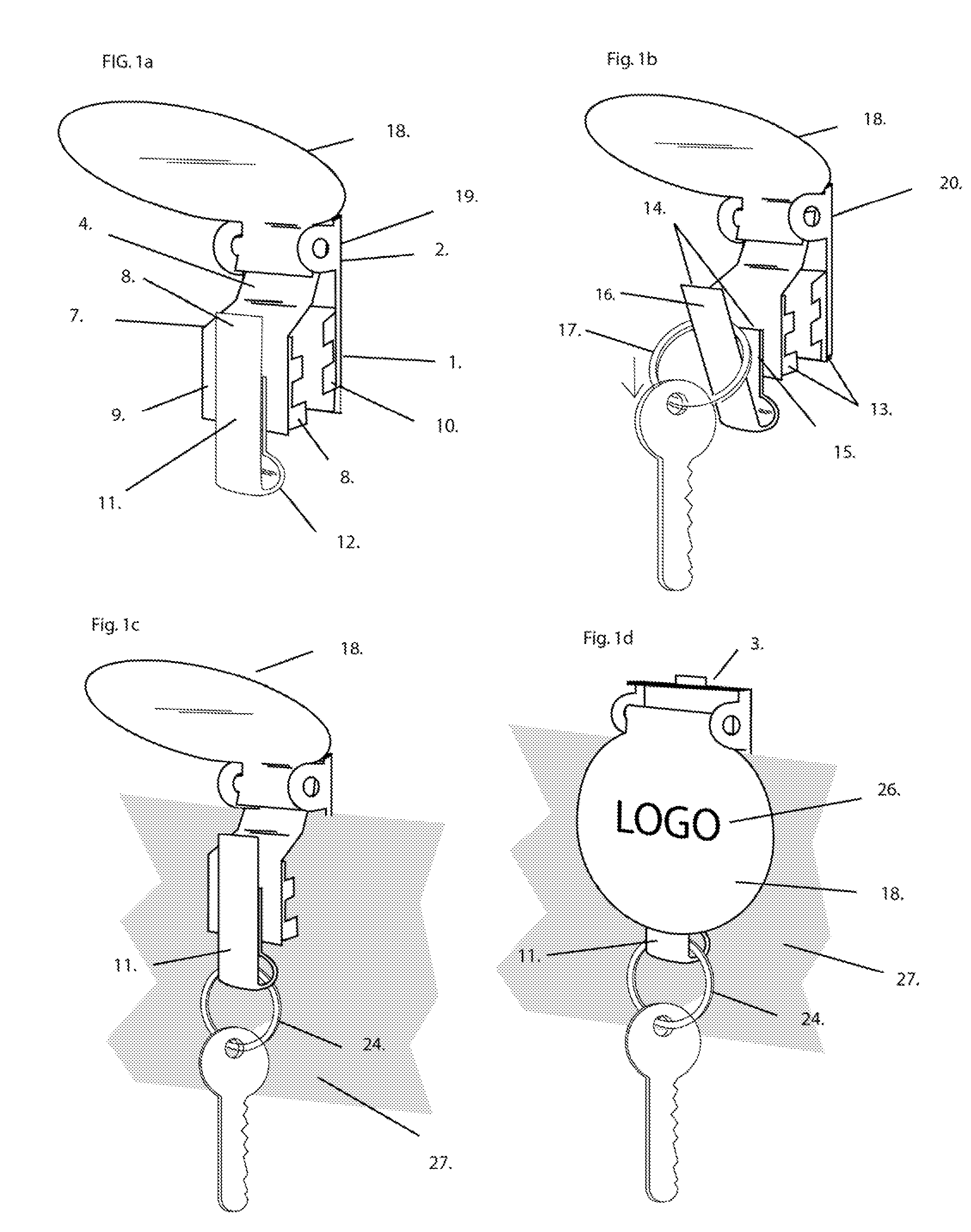 Apparel accessory clamp